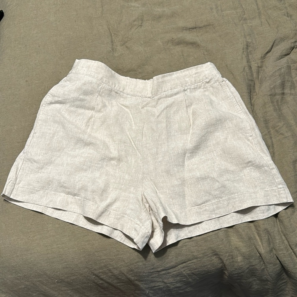 Madewell linen shorts, never worn